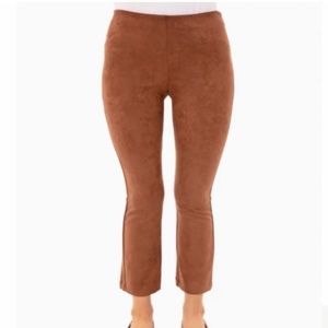Saddle Suede Stretch Ashford Pants